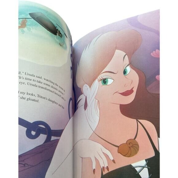Walt Disney Pictures The Little Mermaid Hardcover Book - Picture 10 of 13